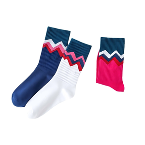 Calcetines de Skateboard de Mezcla de Algodón, Poliéster y Spandex para Hombre y Mujer - Calcetines Deportivos Tejidos a la Moda, Absorbentes de Sudor y con Opción de Personalización ODM - Product Image 5