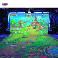 Système interactif de simulation de jeux de plage, mur interactif, projection immersive sur le sable pour les établissements d'enseignement
