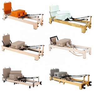 Reformer <span class=keywords><strong>de</strong></span> <span class=keywords><strong>Pilates</strong></span> para Estudio en Casa, Reformers <span class=keywords><strong>de</strong></span> <span class=keywords><strong>Pilates</strong></span> para Uso Comercial y Doméstico - Product Image 1