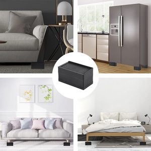 029-C009 Vente chaude : Patins <span class=keywords><strong>de</strong></span> meubles silencieux en feutre <span class=keywords><strong>de</strong></span> haute qualité, réglables, en plastique, pour canapé-<span class=keywords><strong>lit</strong></span> - Product Image 4