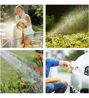 Tuyau d'arrosage de jardin anti-âge à 3 couches, tuyau d'irrigation flexible résistant aux UV, 25 bars