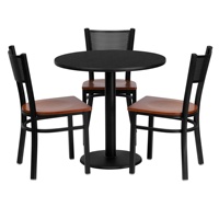 Ensemble Complet Moderne de Mobilier de Restaurant Pas Cher, Tables et Chaises de Restaurant, Lot de Chaises de Restaurant en Gros