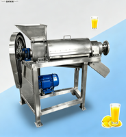Anti-corrosie roestvrijstalen fruitsapmachine voor de verwerking van zuur fruit