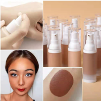 Fabricant OEM de fond de teint minéral végétalien sans cruauté cutanée sensation parfaite et excellente couverture et maquillage liquide de contrôle de l'huile