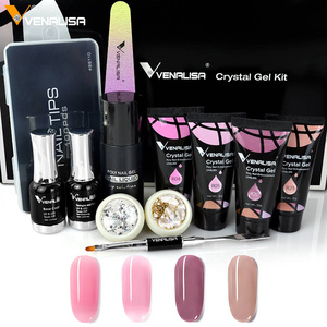 Kit Completo de <span class=keywords><strong>Uñas</strong></span> Venalisa Gel Para Extensión Esmalte de <span class=keywords><strong>Uñas</strong></span> de Gel de Polietileno Semipermanente Set de Gel UV Kit de Manicura Acrílica - Product Image 4