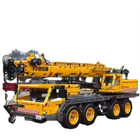 Nouvelle Arrivée en Promotion : Ensemble de Blocs de Construction MOC Grue Mécanique Mould King 17058, Jouet Véhicule d'Ingénierie Technique