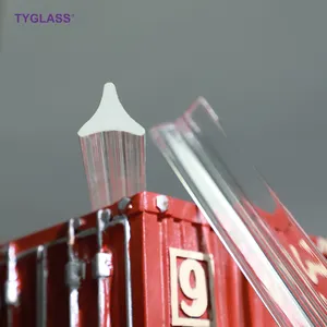 High Quality Low Price Large Diameter Borosilicate 3Mm Triangle Glass Rod For Lampwork