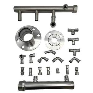 ชุดข้อต่อท่อสแตนเลส 304 แบบ Tri-Clover ติดตั้งง่าย พร้อมข้อต่อเชื่อมแบบ Sanitary และข้อต่อ Tri Clamp ขนาดนิ้ว - Product Image 5