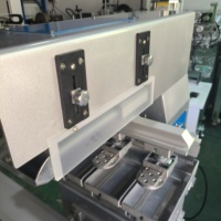Nouvelle machine d'impression de tampon servo quatre couleurs pour tasses en céramique de verre en plastique pots cosmétiques marquage de Logo impression multi-surfaces