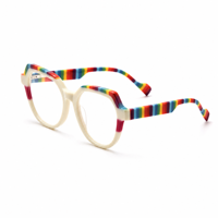 Monture de lunettes carrée en acétate RSD8055 Resda 2026 pour femme – Lunettes optiques tendance pour usage quotidien