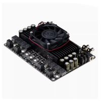 Carte d'amplificateur SRS quatre canaux 100W pour modification audio HIFI de voiture, classe D TDA7498, DC 14-39V