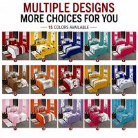 Draps de Lit Taille King Noël, Parure de Drap Housse 100 % Coton, Tissu Rideau pour Chambre, Rideaux Prêts à Poser 13 Pièces