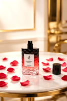 Parfum personnalisé Rose Musc Boisé Style Français Luxueux Femme EDP Spray Longue Durée 50ml Parfum Marque Privée