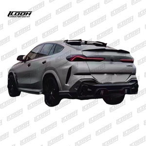 Гоночный комплект из углеродного волокна ICOOH X6 G06 LD 2020 + BMW X6 G06 задний спойлер крыло - Product Image 4