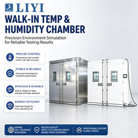 LIYI Walk in Chambre de test de haute et basse température et d'humidité Chambre de marche de température et d'humidité