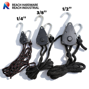 Cordon <span class=keywords><strong>de</strong></span> serrage à <span class=keywords><strong>cliquet</strong></span> en PP <span class=keywords><strong>de</strong></span> 1/4 po, 150 lb, tendeur <span class=keywords><strong>de</strong></span> corde à <span class=keywords><strong>cliquet</strong></span> - Product Image 6
