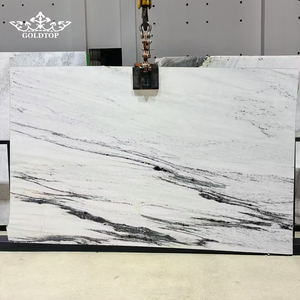 Dalles et carreaux de marbre blanc Panda de luxe TMZ STONE ODM OEM pour plans de travail et îlots - Product Image 6