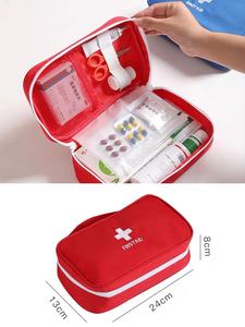 <span class=keywords><strong>Kit</strong></span> de premiers soins pour voyage, sac de premiers soins pour plein air, bureau, sport médical, pochette, vente en gros - Product Image 4