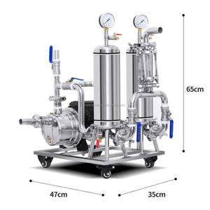 Machine de brassage de bière de vin entièrement automatique de brasserie <span class=keywords><strong>Hermann</strong></span> - Product Image 2