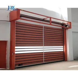 Fast Hard Metal Roll Up High Speed Garage Door Aluminum High Speed Spiral Door