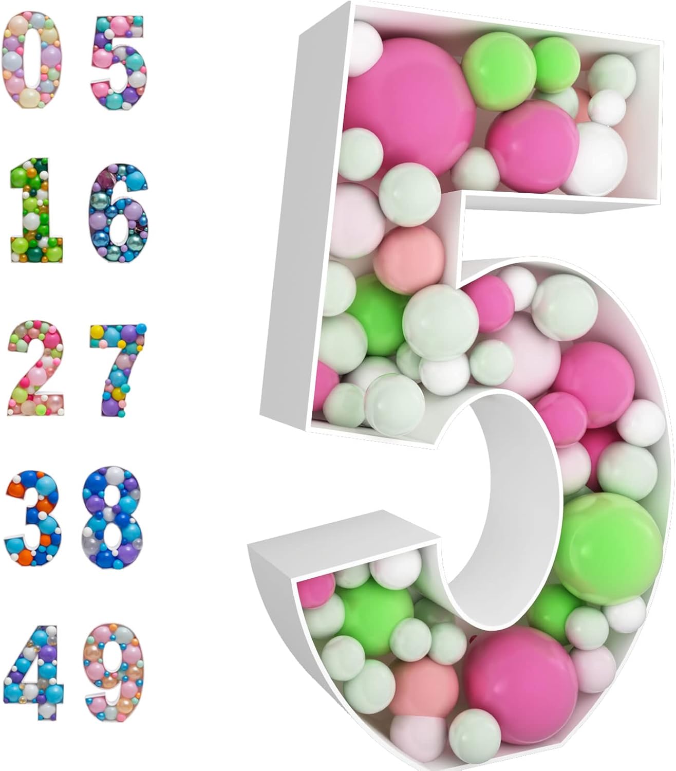 Numéro blanc 5