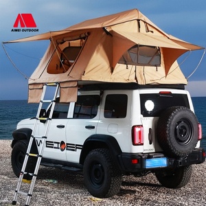 Tente <span class=keywords><strong>de</strong></span> toit pliable pour camping, tout-terrain, SUV, voiture, camping en plein air, entièrement automatique, pour voyages en autonomie - Product Image 6