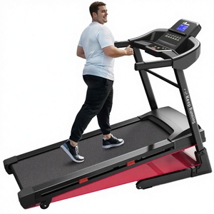 Home Use Electric Treadmill with 12 Incline Levels <b>Folding</b> SAERDE Motorized Running Machine - Product Image 1