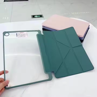 Coque de protection étui mince à trois volets en cuir PU housse pour tablette pour iPad Pro 11 Air4 Air5 10.9 Air 11 2024