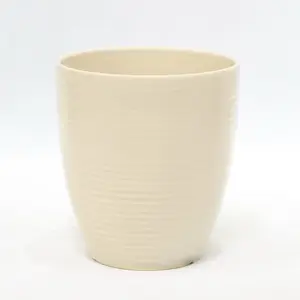 Vaso di fiori crema meduum 332C-C