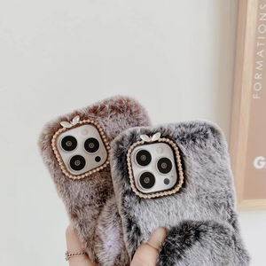 Custodia per Telefono in Pelliccia a Specchio per <span class=keywords><strong>iPhone</strong></span> 14 13 12 Pro Max XS XR X, <span class=keywords><strong>Cover</strong></span> Calda e Soffice per <span class=keywords><strong>iPhone</strong></span> <span class=keywords><strong>6</strong></span> 6S 7 8 <span class=keywords><strong>Plus</strong></span> SE2 - Product Image 4