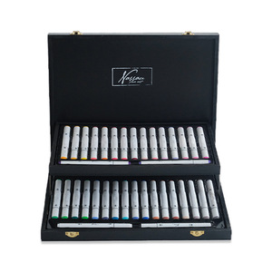 Juego de arte Chiyuan de 105 piezas, bolígrafos de acuarela, crayones, marcadores, pinceles para estudiantes, niños, suministros de dibujo y pintura - Product Image 1