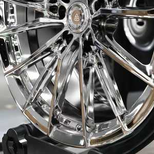 Aluminiumlegierung Maßgefertigte Chromfelgen 16 17 18 19 20 21 22 Zoll 5x114.3 5x112 5x110 5x120 Tiefe Konkave Geschmiedete Räder von 722Auto - Product Image 2