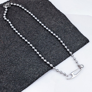 Collar de la marca española Ask for U Catalog, con colgante de amor y candado de cadena de eslabones, joyería de moda - Product Image 5
