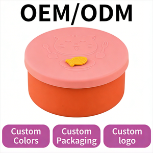 Contenedor <span class=keywords><strong>de</strong></span> Silicona Reutilizable para Congelador con Tapa Hermética, Apto para <span class=keywords><strong>Microondas</strong></span>, para Compras al por Mayor y Fiestas - Product Image 3