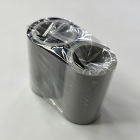 Ruban de résine pour étiquettes de vêtements en satin et nylon, 30 mm à 60 mm x 300 m, pour imprimante TTR, directement de l'usine