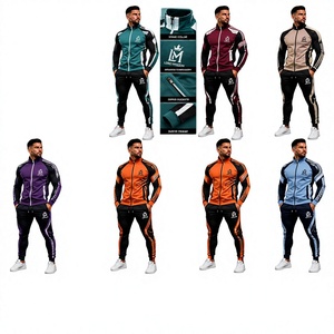 Survêtement pour homme LORD MISSION, manches longues, sportif, à capuche, avec cordon de serrage, poches latérales, coupe régulière, hiver, 100% coton, respirant - Product Image 5