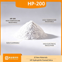 Sílice Pirogénica Hidrófila (Dióxido de Silicio) HP210m/g BET, 99.8% de Pureza, Polvo Blanco Nano, Grado Industrial, 10kg/bolsa