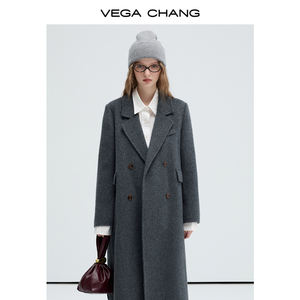 VEGA CHANG Nouvelle Tendance Fabrication sur Mesure Manteau Trench en Laine de Qualité Supérieure pour Femme Veste Ample Manteau d'Hiver - Product Image 2