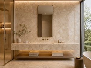 Dalle <span class=keywords><strong>de</strong></span> marbre Monet Garden polie, à jointure apparente, pour murs décoratifs, comptoirs, cheminées et décoration intérieure d'hôtels - Product Image 5