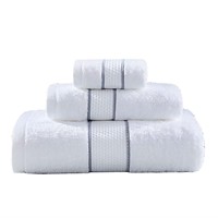 Linge d'hôtel 100% coton égyptien couleur 16S serviette de bain coffret cadeau serviette en coton égyptien