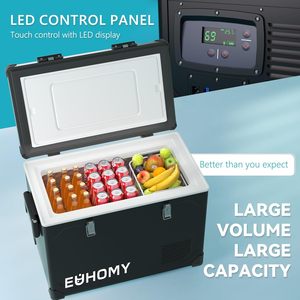 Euhomey 48Qt Electric Cooler 12V <b>Fridge</b> Portable Refrigerator For <b>Car</b> Camping Outdoor Use - Product Image 5