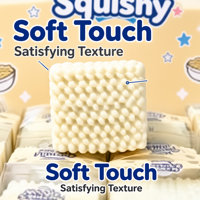 Jouet Squishy en TPR en forme de tasse de nouilles instantanées de 5 cm, à remontée lente, anti-stress, à presser, pour enfants et adultes