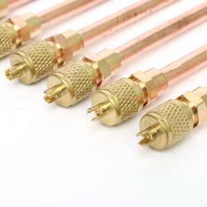 1/4 "หัวชาร์จวาล์วทองแดงเข้าถึงได้อุปกรณ์ทำความเย็นมืออะไหล่เครื่องปรับอากาศ - Product Image 2
