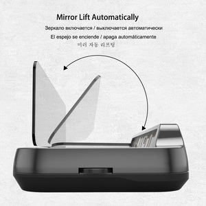 VJOYCAR-<span class=keywords><strong>reflector</strong></span> inteligente MX10 HD con Pantalla reflectante, OBD hud, para conductores nocturnos, con HUD de elevación de espejo automático para coche - Product Image 4