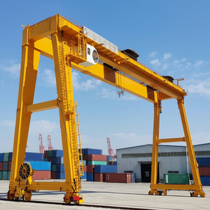 Grue portique à double poutre personnalisée de 25, 30 et 60 tonnes avec chariot motorisé - Product Image 1