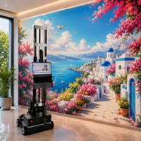 Nouvelle machine d'impression murale verticale automatique 3D à encre UV avec design pliable