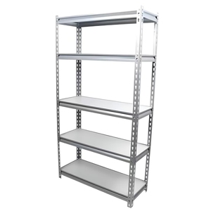 Mracking Popular Adjustable Metal Boltless Shelf Racks Medium Duty Warehouse Storage Rack Units No-Bolt <strong>Stacking</strong> <strong>Shelves</strong> - Product Image 1