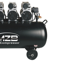 Compresseur d'air silencieux sans huile MZB 90 litres
