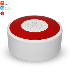 Tuya nhà thông minh an ninh 220V Pin dự phòng Wifi báo động còi báo động với âm thanh và ánh sáng báo động - Product Image 3