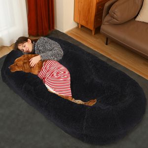 Venta al por mayor cama de <span class=keywords><strong>perro</strong></span> humano, sala de estar lotes grandes, dormitorio tatami super <span class=keywords><strong>grande</strong></span> gigante PUF 10 pies sofá cama sillas - Product Image 2